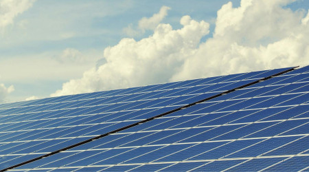 Zonnepanelen Header achtergrond